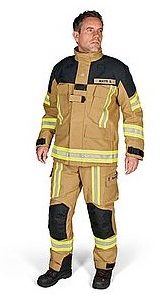 Rosenbauer GAROS G30 Fire Fighter Jacket/ Trousers, Gold